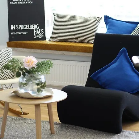 Apartment Design+bodenseesicht=zuhause Blau